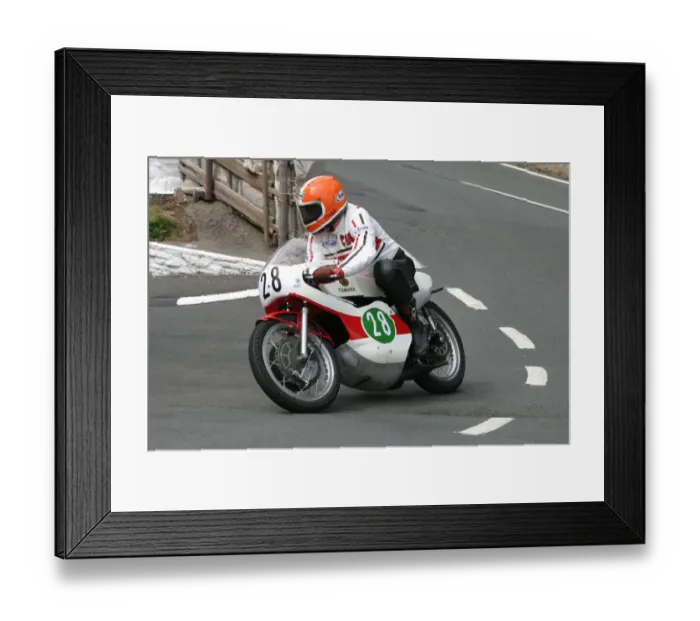 Framed Print : Chas Mortimer (Yamaha) 2007 Parade Lap Framed Print : Chas Mortimer (Yamaha) 2007 Parade Lap