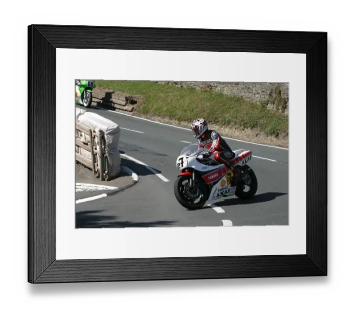 Framed Print : Bernard Murray (Yamaha) 2007 Parade Lap Framed Print : Bernard Murray (Yamaha) 2007 Parade Lap
