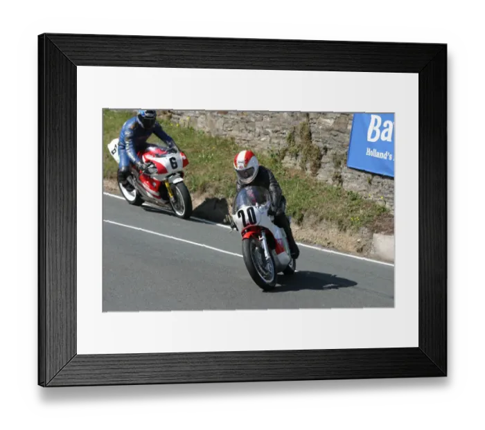 Framed Print : Frank Perris (Yamaha) 2007 Parade Lap Framed Print : Frank Perris (Yamaha) 2007 Parade Lap