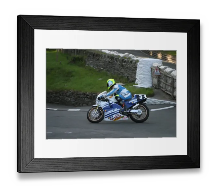 Framed Print : Mark Waddell (Honda) 2003 Parade Lap Framed Print : Mark Waddell (Honda) 2003 Parade Lap