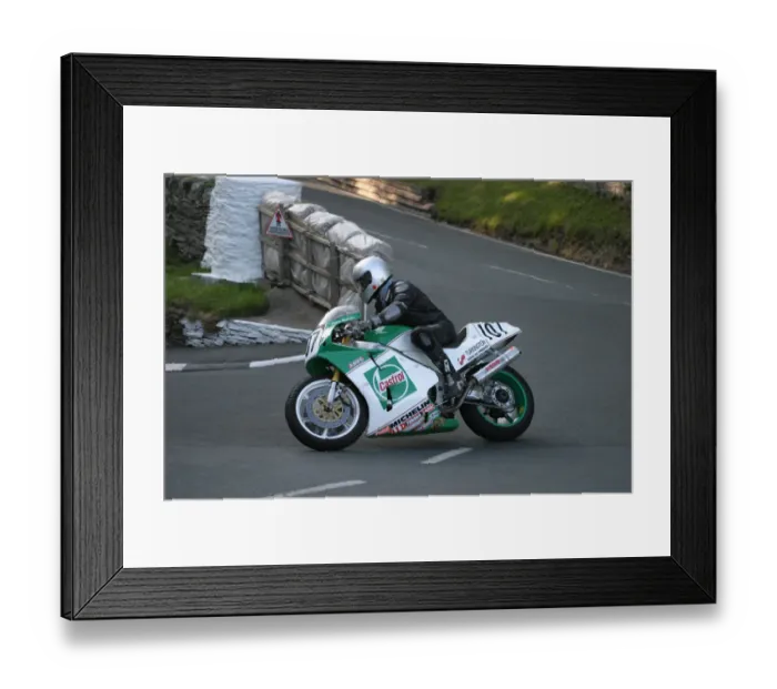 Framed Print : James Yeo (Honda) 2003 Parade Lap Framed Print : James Yeo (Honda) 2003 Parade Lap