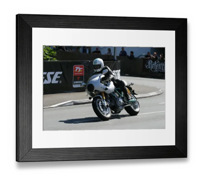 Framed Print : Paul Smart (Ducati) 2008 Ducati Parade Lap Framed Print : Paul Smart (Ducati) 2008 Ducati Parade Lap