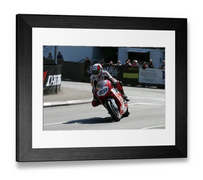 Framed Print : Michael Rutter (Ducati) 2008 Ducati Parade Lap Framed Print : Michael Rutter (Ducati) 2008 Ducati Parade Lap
