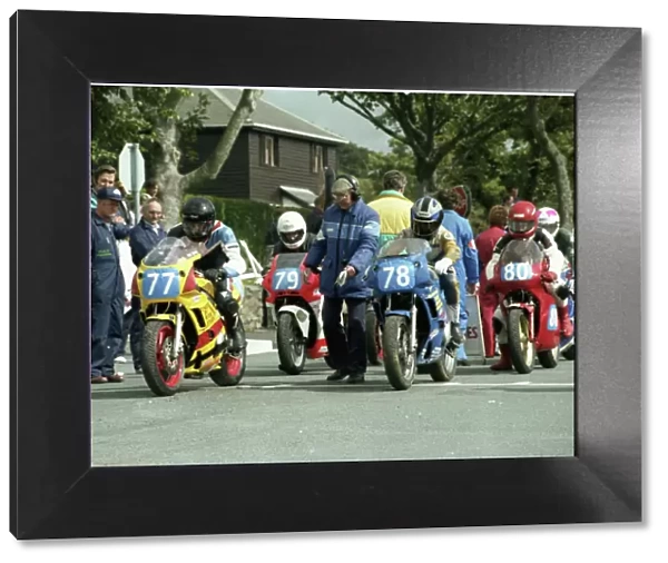 Philip Grindley & John Judge (Yamaha) 1992 Junior Manx Grand Prix