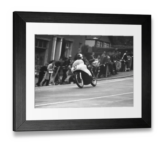 Framed Print : Esso Gunnarsson (Norton) 1963 Junior TT Framed Print : Esso Gunnarsson (Norton) 1963 Junior TT