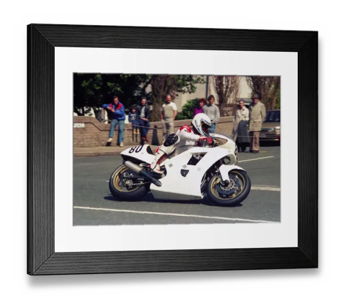 Framed Print : Josef Kvasnicka (Suzuki) 1987 Formula One TT Framed Print : Josef Kvasnicka (Suzuki) 1987 Formula One TT