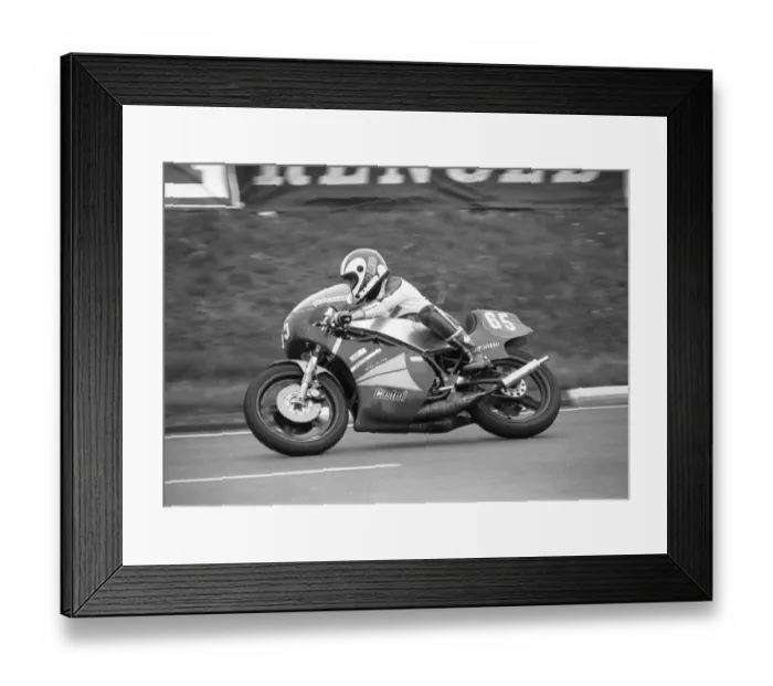 Framed Print : Kurt Mayer (Harris) 1985 Junior TT Framed Print : Kurt Mayer (Harris) 1985 Junior TT