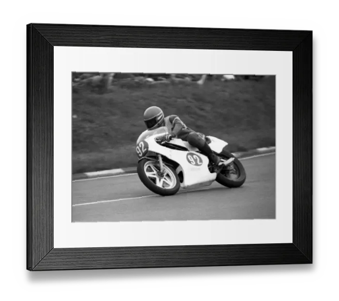 Framed Print : Paul Black (Yamaha) 1985 Junior TT Framed Print : Paul Black (Yamaha) 1985 Junior TT