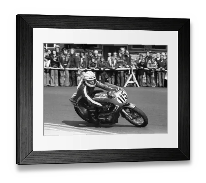 Framed Print : Colin Wilkinson (Honda) 1977 Senior Manx Grand Prix Framed Print : Colin Wilkinson (Honda) 1977 Senior Manx Grand Prix