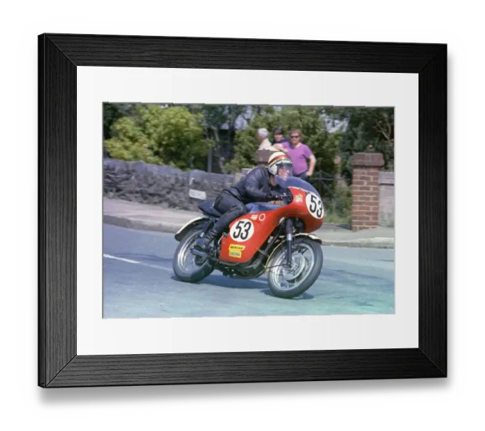 Framed Print : Peter Courtney (Triumph) 1973 Formula 750 TT Framed Print : Peter Courtney (Triumph) 1973 Formula 750 TT