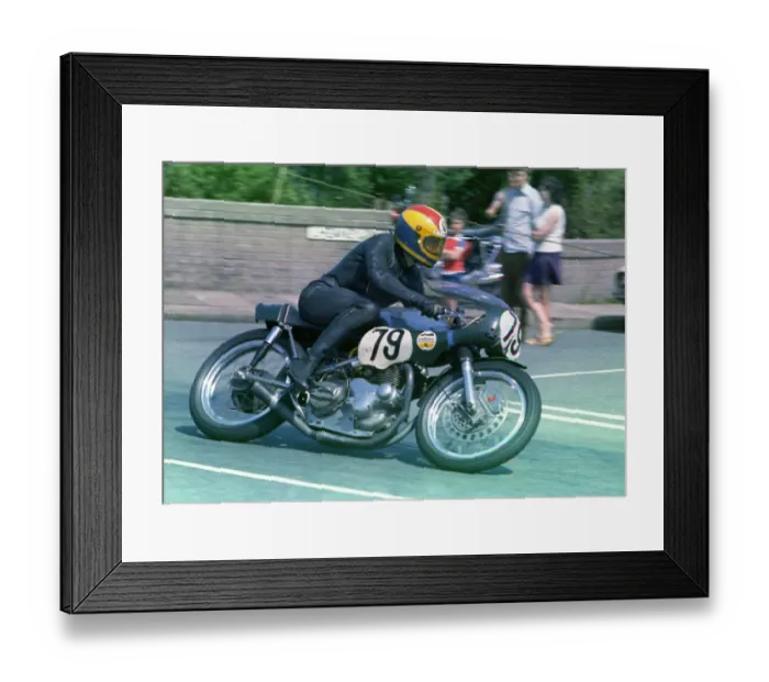 Framed Print : Rod Cull (Norton) 1973 Formula 750 TT Framed Print : Rod Cull (Norton) 1973 Formula 750 TT
