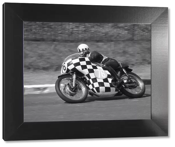 Malcolm McGarrity (Norton) 1963 Junior Manx Grand Prix