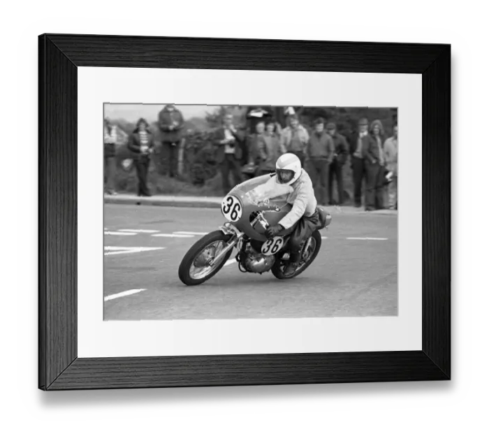 Framed Print : Robert Arthur (BSA) 1975 Jurby Road Framed Print : Robert Arthur (BSA) 1975 Jurby Road