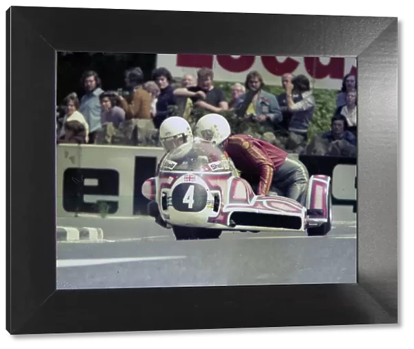 Mick Boddice & Neill Reardon (Konig) 1976 500 Sidecar TT