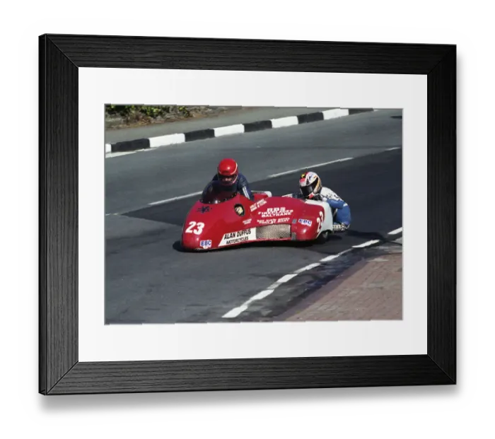 Framed Print : Bob Munro & Paul Fargher (Jockbike) 1994 Sidecar TT Framed Print : Bob Munro & Paul Fargher (Jockbike) 1994 Sidecar TT