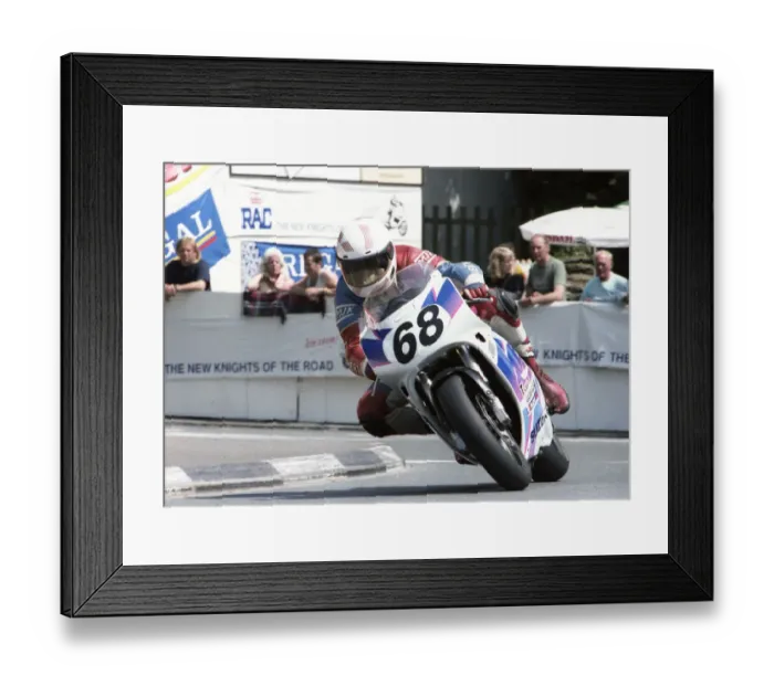 Framed Print : Martin Grein (Suzuki) 1992 Formula One TT Framed Print : Martin Grein (Suzuki) 1992 Formula One TT