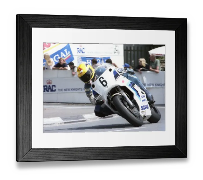 Framed Print : Ian Lougher (ITL) 1992 Formula One TT Framed Print : Ian Lougher (ITL) 1992 Formula One TT