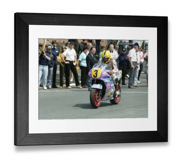 Framed Print : Joey Dunlop (Honda) 1992 Supersport 600 TT Framed Print : Joey Dunlop (Honda) 1992 Supersport 600 TT