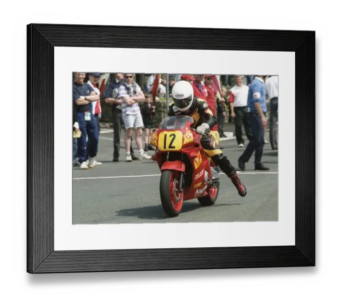 Framed Print : Bob Jackson (Honda) 1992 Supersport 600 TT Framed Print : Bob Jackson (Honda) 1992 Supersport 600 TT