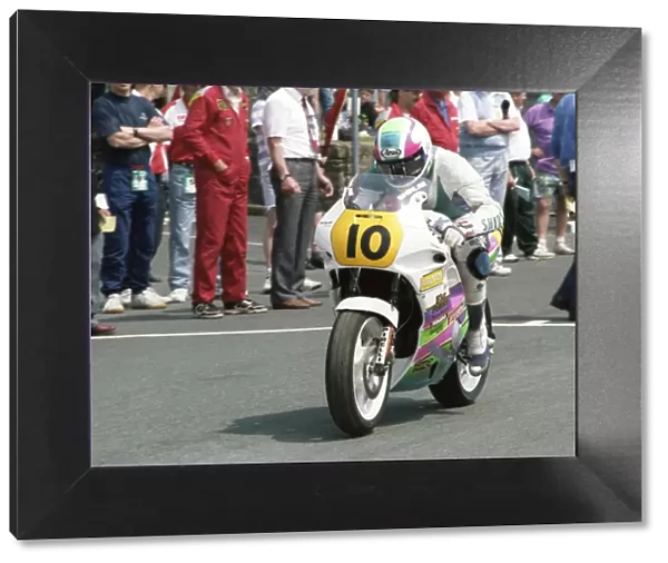 Iain Duffus (Honda) 1992 Supersport 600 TT