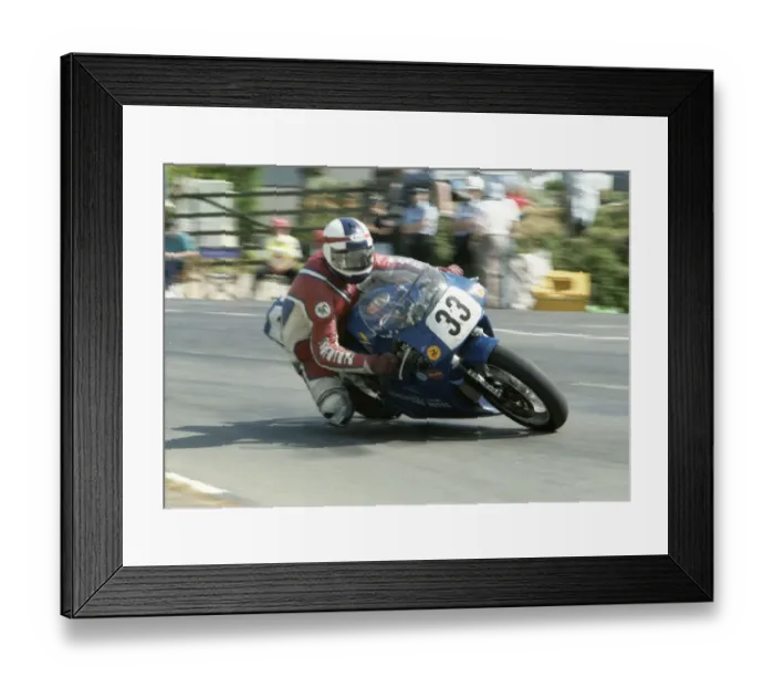Framed Print : Dave Madsen-Mygdal (Honda) 1992 Senior TT Framed Print : Dave Madsen-Mygdal (Honda) 1992 Senior TT