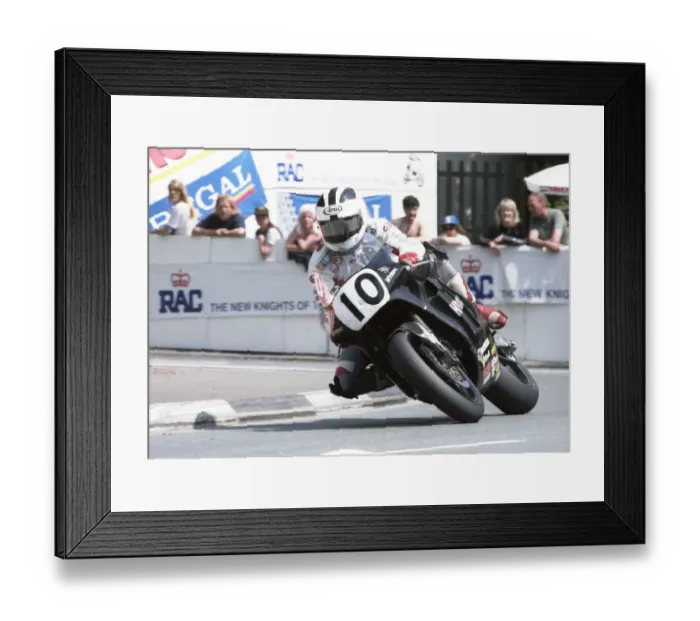 Framed Print : Robert Dunlop (NRS Norton) 1992 Formula One TT