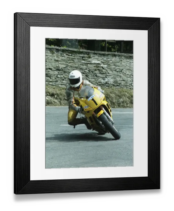 Framed Print : Colin Gable (Honda) 1992 Supersport 600 TT Framed Print : Colin Gable (Honda) 1992 Supersport 600 TT