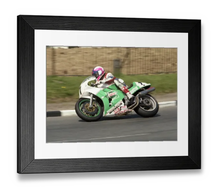 Framed Print : Nick Jefferies (Honda) 1992 Senior TT Framed Print : Nick Jefferies (Honda) 1992 Senior TT