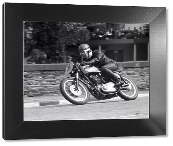 Colin Broughton (BSA) 1956 Senior Manx Grand Prix