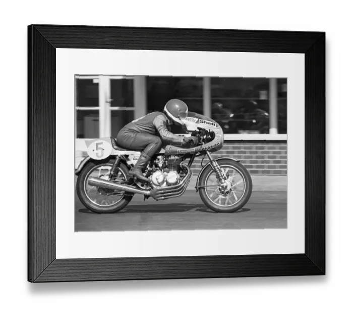 Framed Print : Tony Rutter (Honda) 1975 Production TT Framed Print : Tony Rutter (Honda) 1975 Production TT