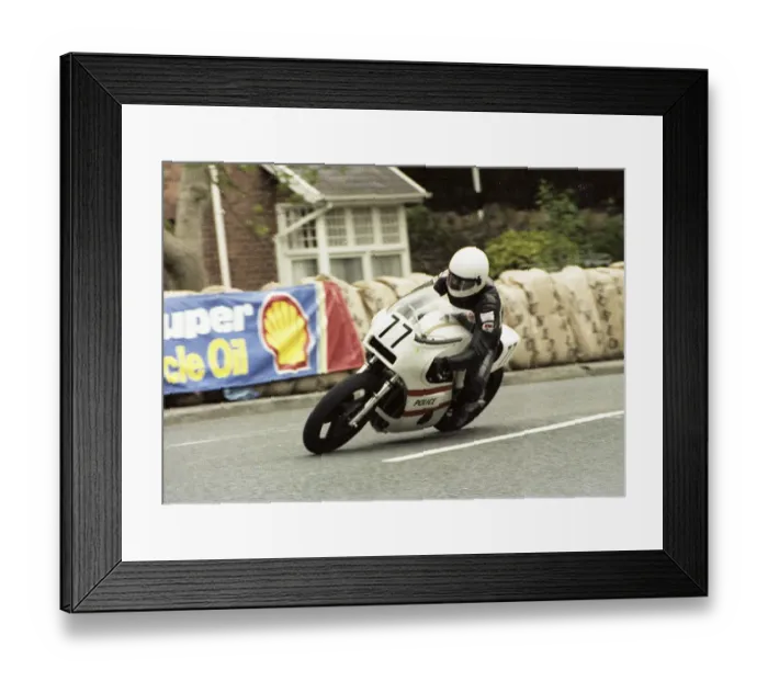 Framed Print : Keith Buckley (Police Honda) 1980 Classic TT Framed Print : Keith Buckley (Police Honda) 1980 Classic TT