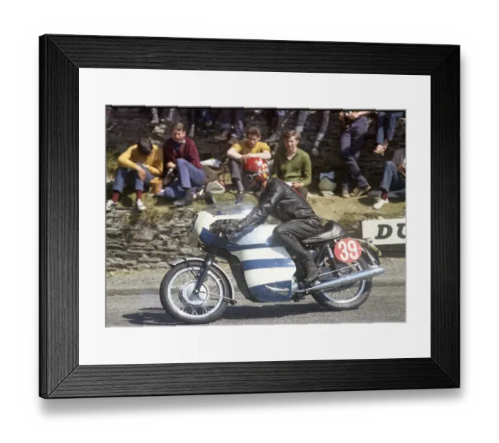 Framed Print : Dave Nixon (Triumph) 1969 Production TT Framed Print : Dave Nixon (Triumph) 1969 Production TT