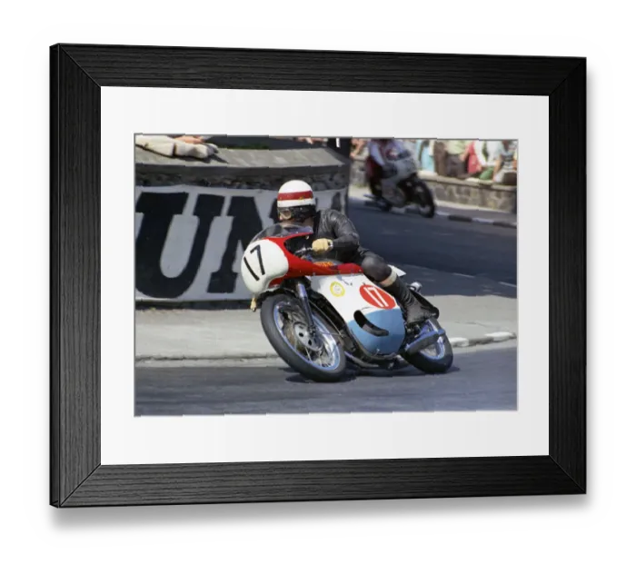 Framed Print : Bob Heath (BSA) 1969 Production TT Framed Print : Bob Heath (BSA) 1969 Production TT