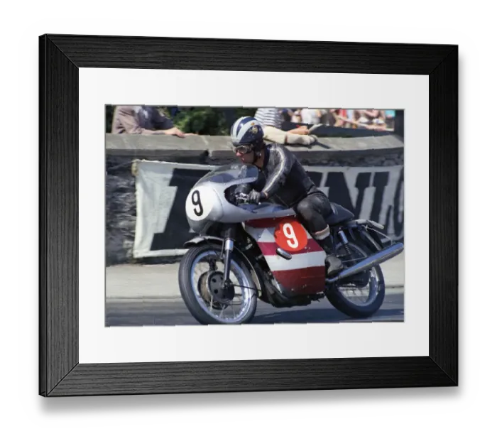 Framed Print : Rex Butcher (Triumph) 1969 Production TT Framed Print : Rex Butcher (Triumph) 1969 Production TT