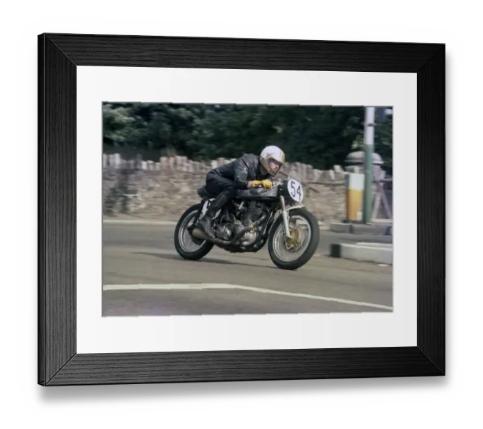 Framed Print : Neil Smith (Norton Gold Star) 1983 Senior Classic Manx Grand Prix Framed Print : Neil Smith (Norton Gold Star) 1983 Senior Classic Manx Grand Prix