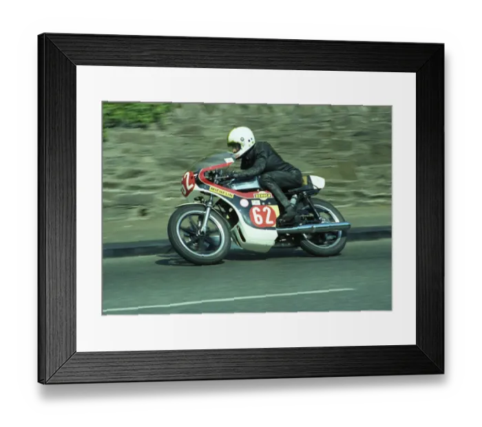 Framed Print : Nev Watts (Yamaha) 1978 Formula One TT Framed Print : Nev Watts (Yamaha) 1978 Formula One TT
