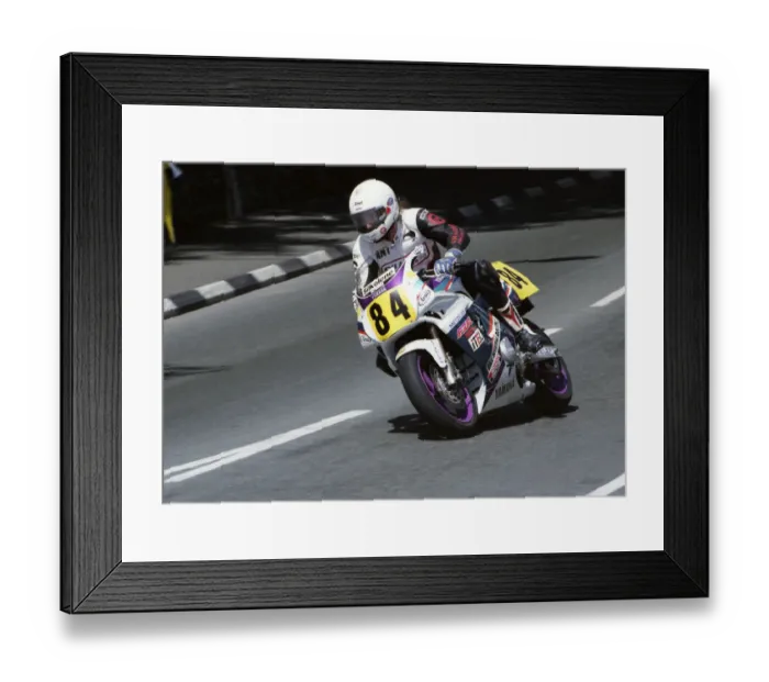 Framed Print : Ant Young (Yamaha) 1994 Supersport TT Framed Print : Ant Young (Yamaha) 1994 Supersport TT