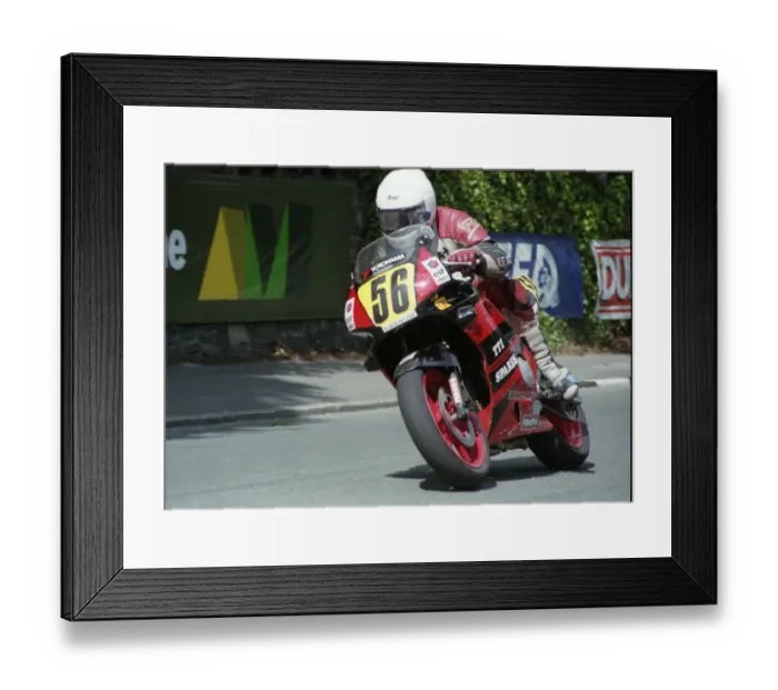 Framed Print : Jerome Van Haeltert (Honda) 1994 Supersport TT Framed Print : Jerome Van Haeltert (Honda) 1994 Supersport TT
