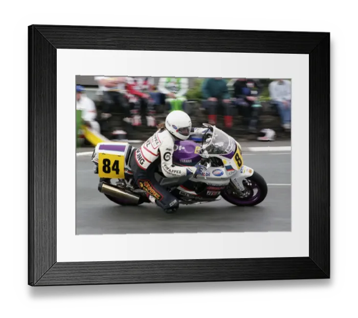 Framed Print : Ant Young (Yamaha) 1994 Supersport TT Framed Print : Ant Young (Yamaha) 1994 Supersport TT