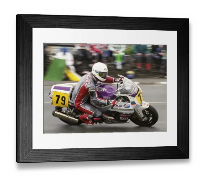 Framed Print : Hugh Reynolds (Yamaha) 1994 Supersport TT Framed Print : Hugh Reynolds (Yamaha) 1994 Supersport TT