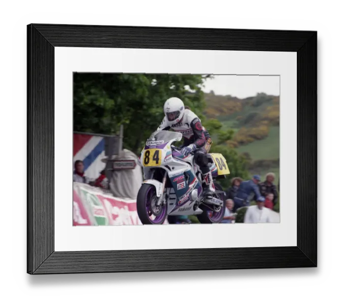 Framed Print : Ant Young (Yamaha) 1994 Supersport TT Framed Print : Ant Young (Yamaha) 1994 Supersport TT