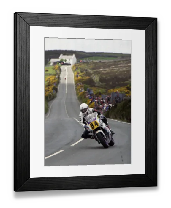 Framed Print : Ant Young (Yamaha) 1994 Supersport TT Framed Print : Ant Young (Yamaha) 1994 Supersport TT