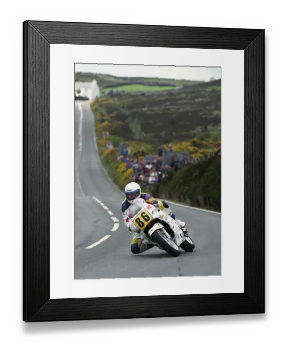 Framed Print : Siegfried Scherm (Honda) 1994 Supersport TT Framed Print : Siegfried Scherm (Honda) 1994 Supersport TT