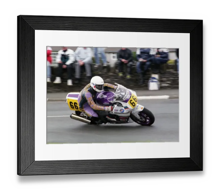 Framed Print : Blair Degerholm (Yamaha) 1994 Supersport TT Framed Print : Blair Degerholm (Yamaha) 1994 Supersport TT