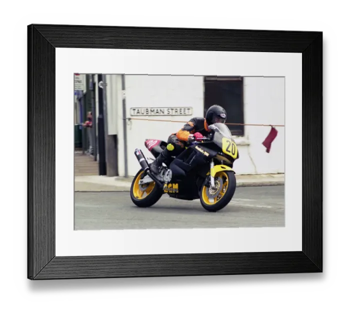 Framed Print : Adrian Merton (Honda) 1999 Newcomers Manx Grand Prix Framed Print : Adrian Merton (Honda) 1999 Newcomers Manx Grand Prix