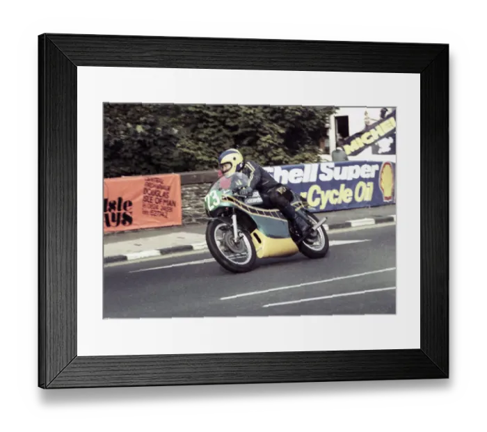 Framed Print : Bernie Wright (Lockyam Yamaha) 1980 Lightweight Manx Grand Prix Framed Print : Bernie Wright (Lockyam Yamaha) 1980 Lightweight Manx Grand Prix