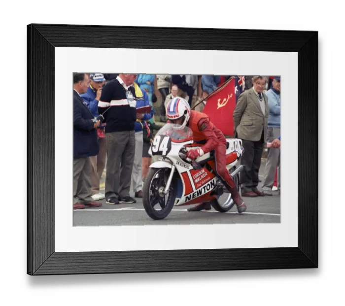 Framed Print : Norman Jamison (Honda) 1990 Ultra Lightweight TT Framed Print : Norman Jamison (Honda) 1990 Ultra Lightweight TT