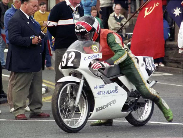 Cathal Crowe (Honda) 1990 Ultra Lightweight TT