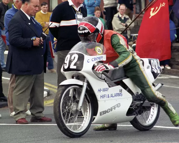 Cathal Crowe (Honda) 1990 Ultra Lightweight TT
