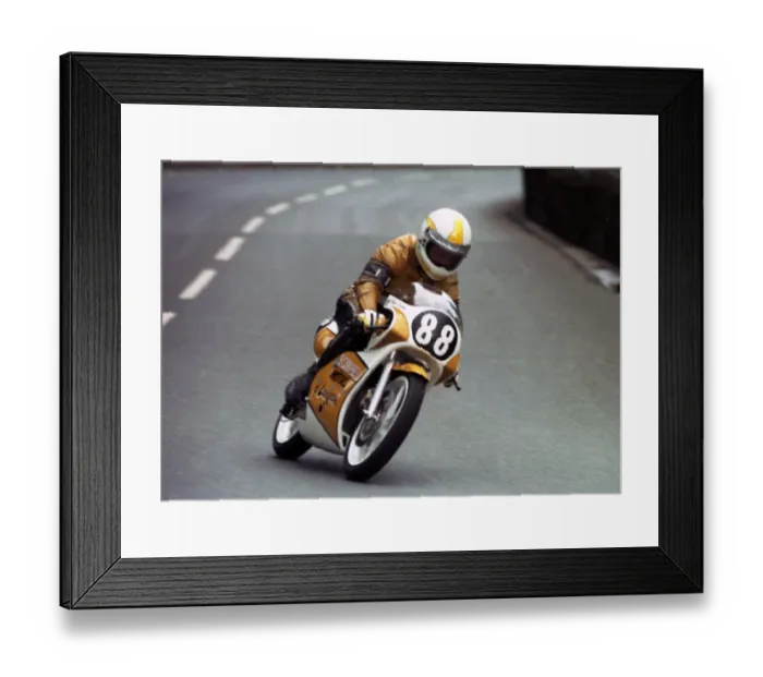 Framed Print : Bertie Bradford (Honda) 1990 Ultra Lightweight TT Framed Print : Bertie Bradford (Honda) 1990 Ultra Lightweight TT